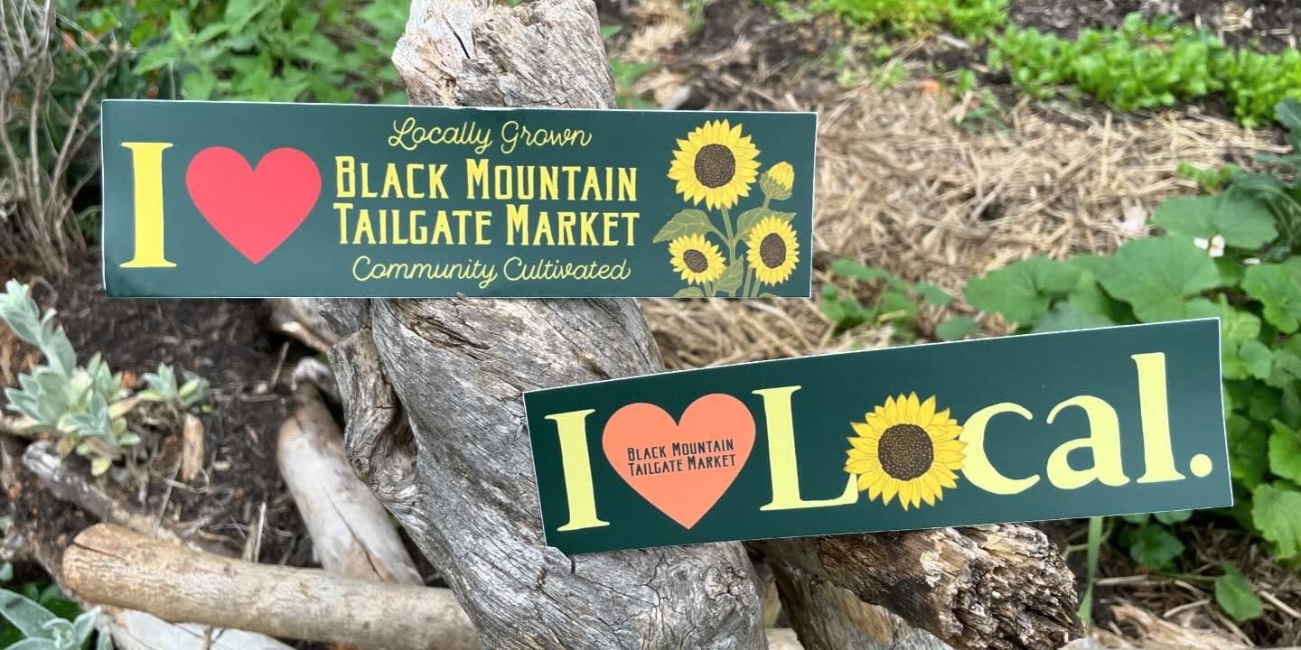 Black Mountain Tailgate Market stickers