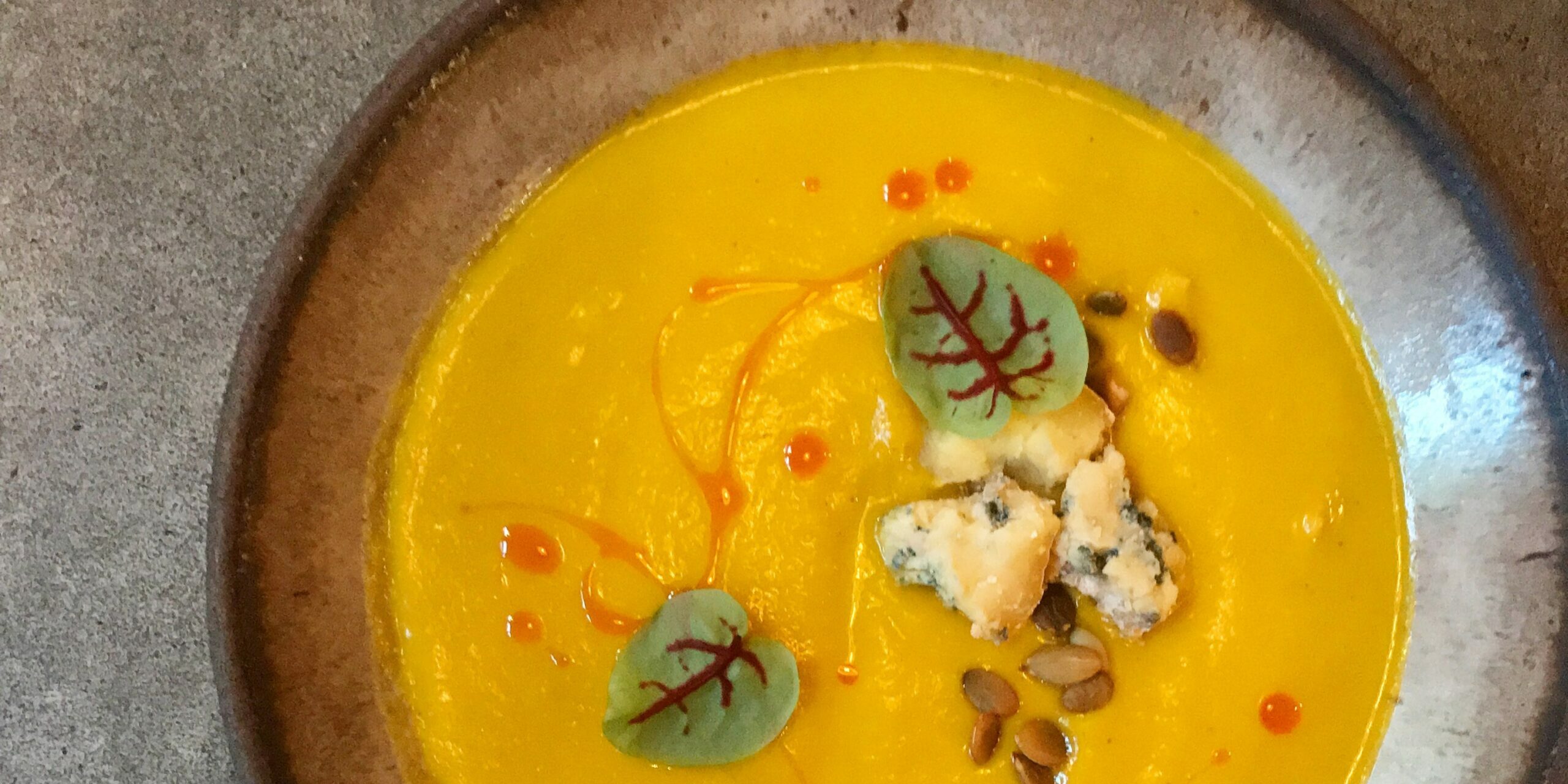 Chef William Dissen's candy roaster soup