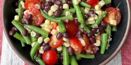 Corn and bean salad
