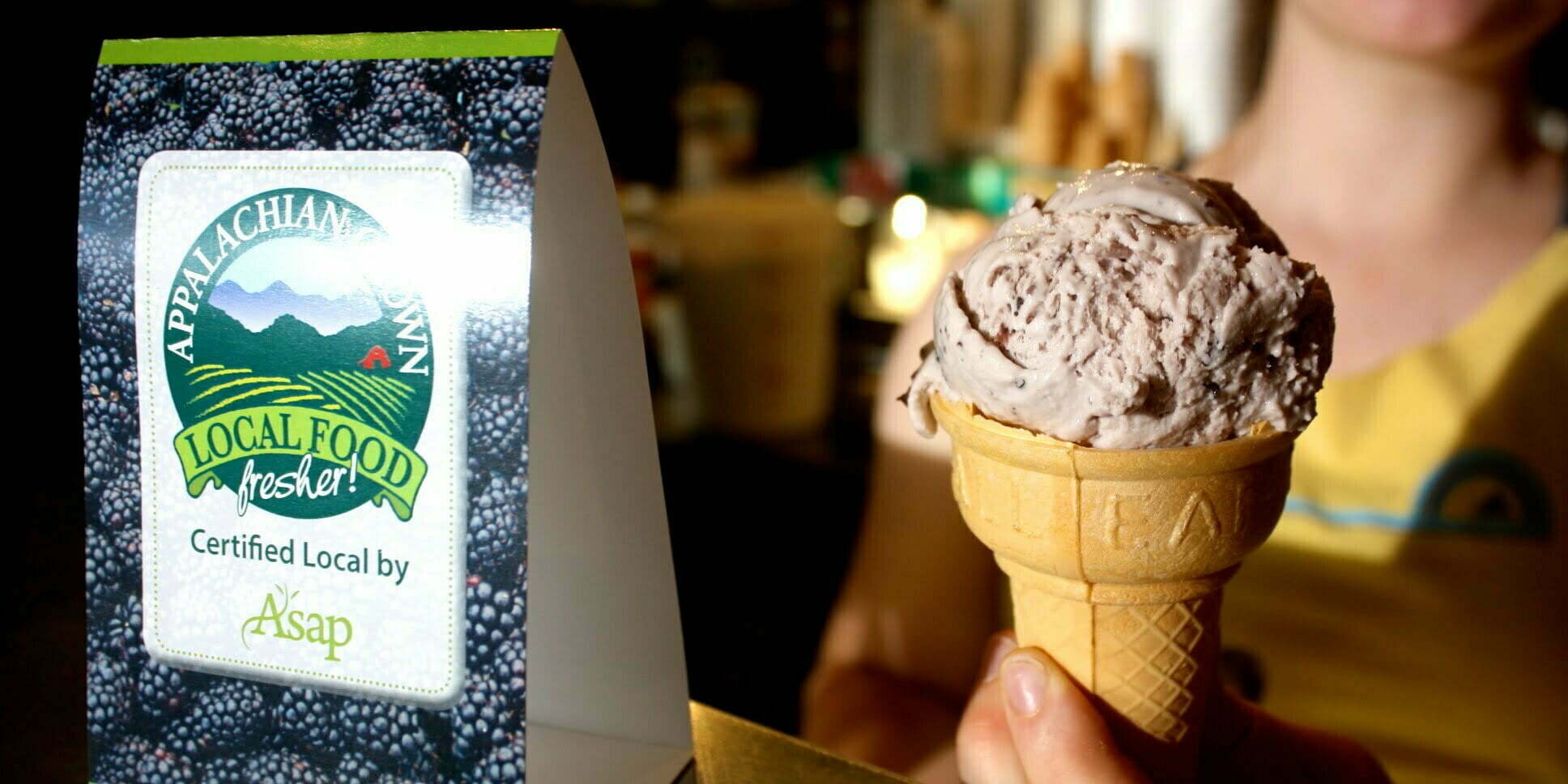 Appalachian Grown Partner Business logo at Ultimate Ice Cream