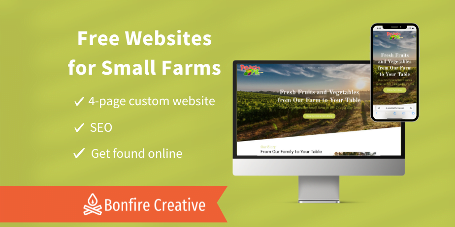 Free Website for Small Farms
