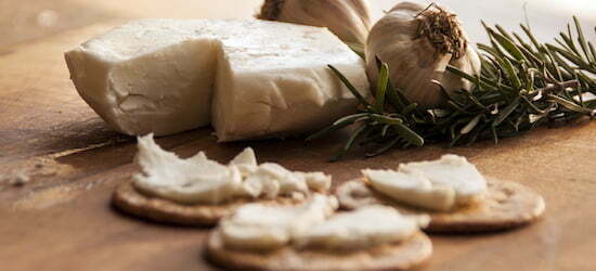 goat cheese and crackers_photo by Sarah Jones Decker