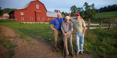 Three generations at Shipley Farm