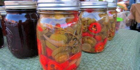 preserved food in jars